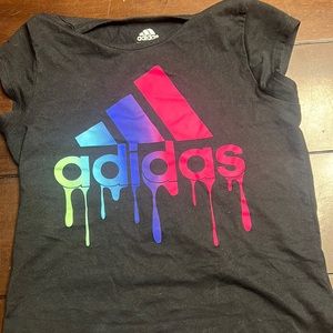 Girls medium 10-12 black adidas shirt